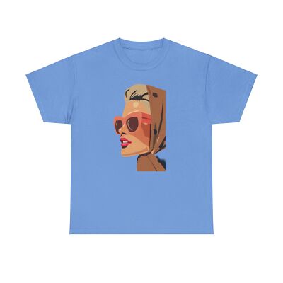 freedom woman cotton tee shirt