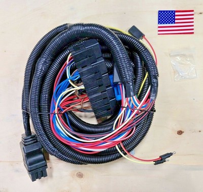MSC08001 AM REPLACEMENT BOSS 13 PIN 5 RELAY TRUCK SIDE MAIN WIRING