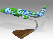 Boeing 737-400 Kulula Comair Desk Wood Airplane New Model Large Scale 1/100