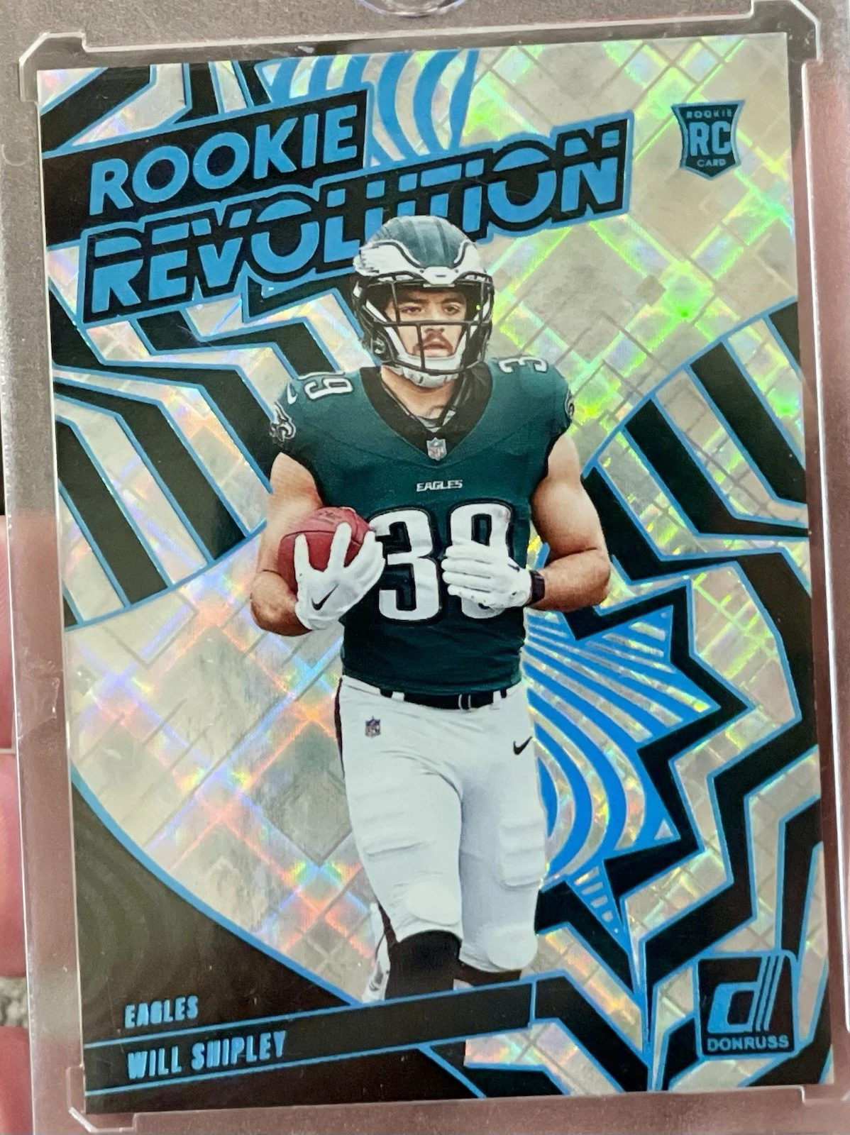 Will Shipley Panini Donruss Rookie Revolution #21 Cosmic