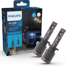 Philips LED H1 12V 13W Ultinon Pro6000 Boost Gen2 +450% mit Straßenzul. 2St.