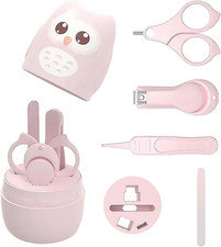 Baby Nail Manicure Pedicure Grooming Care Kit (4 Pack)| Clippers Scissors File T