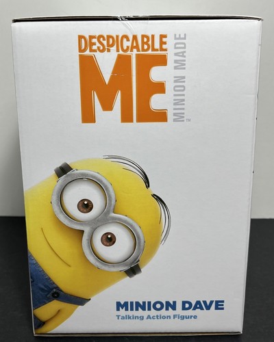 Figura de acción interactiva parlante Despicable Me Minion Dave 55 refranes y pedos - Imagen 2 de 6