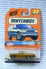 VINTAGE 1998 Matchbox gold '70 EL CAMINO classic decades 32/75 MUSCLE CAR