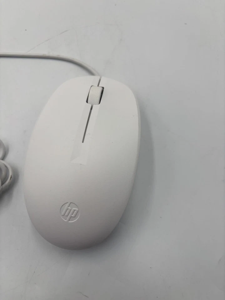HP Optical Wired USB Mouse white - Image 2 of 4