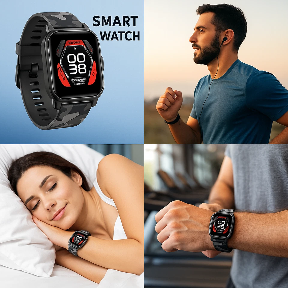 Fitness Tracker Watch Waterproof Activity Tracker for Android iOS – New - Image 3 of 3