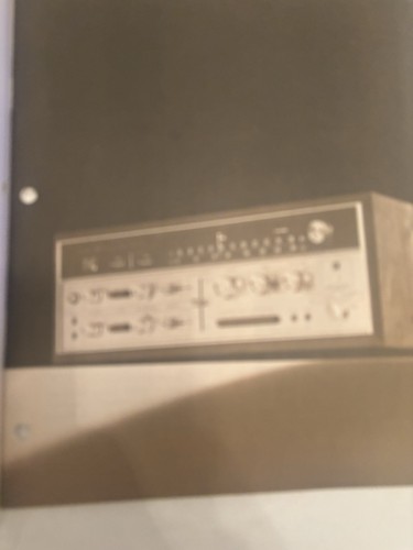 Sansui QRX-6500 Receiver Owners Service Manual Original - Nice shape - Picture 3 of 11