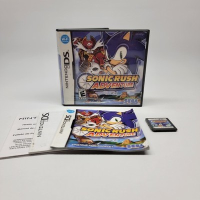 Sonic Rush Adventure (Nintendo DS, 2007) - Complete w/ Manual & Inserts - Tested