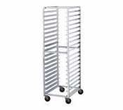 Advance Tabco Steam Table Pan Rack, 12'' x 20'' Steamtable Pans, Metallic