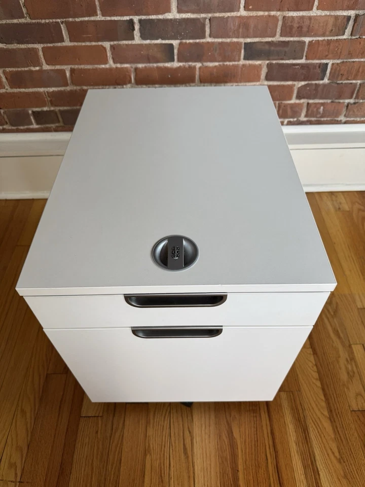 Unidad de cajón con ruedas Ikea GALANT, blanco Foto 4 de 4