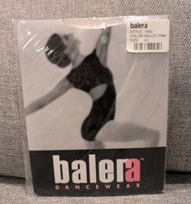 BALERA DANCEWEAR Girls Ballet Pink Convertible Tights T90C Size LC Brand New
