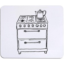 'Old School Stove' Mouse Mat / Desk Pad (MO00032670)