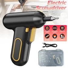 Electric Screwdriver Set, 5Nm Torque 220RPM Power Driver with 1500mAh Battery