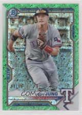 2021 Bowman Chrome Prospects Green Mini-Diamond Refractor 98/99 Josh Jung s5q