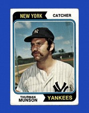 1974 Topps Set-Break #340 Thurman Munson VG-VGEX (crease) *GMCARDS*