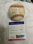 Dan Wilson Autograph Baseball PSA/DNA Authenticated! Seattle Mariners HOF!