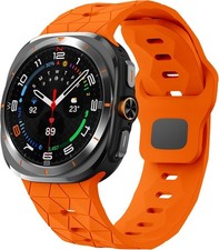 6 Pack Silicone Strap Compatible with Samsung Galaxy Watch Ultra 47mm Waterproof