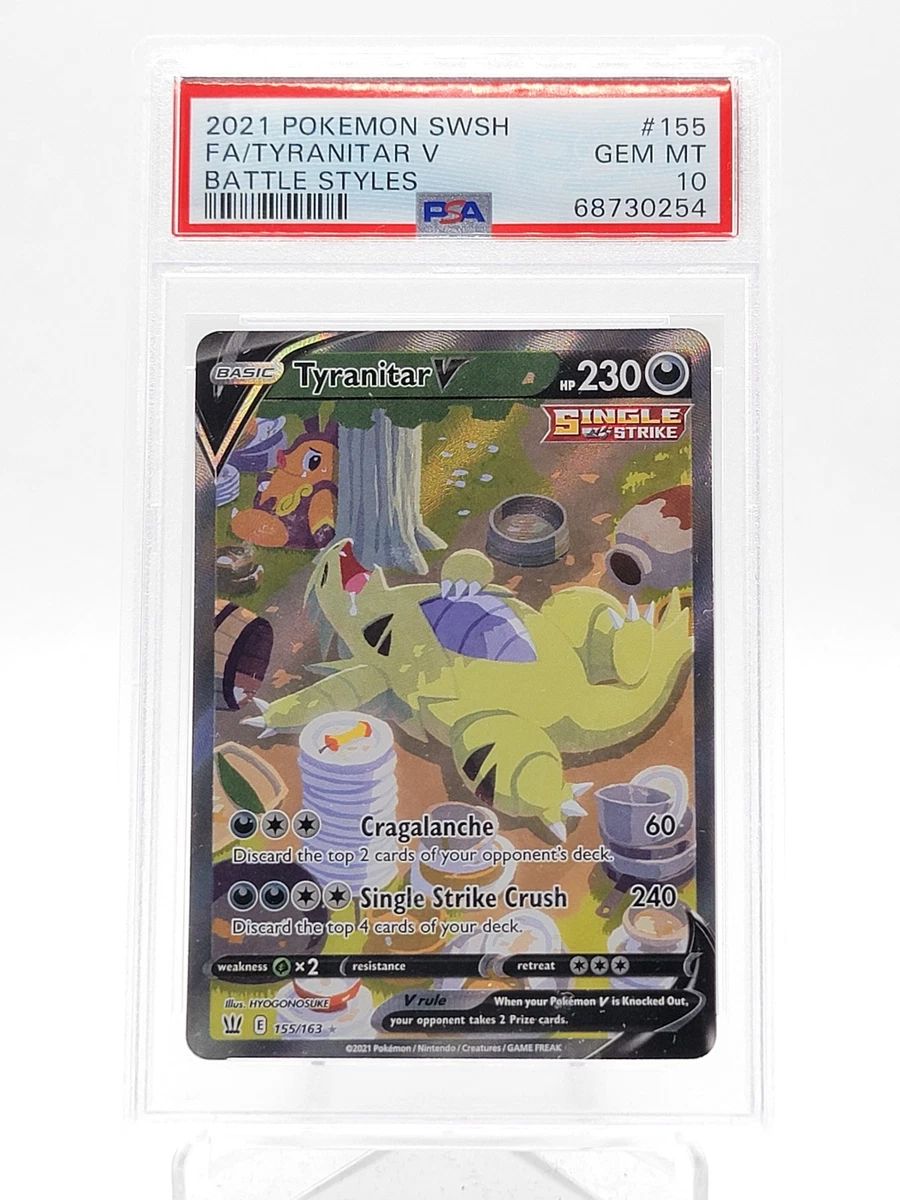 Tyranitar V Pokémon TCG Cards for sale | eBay