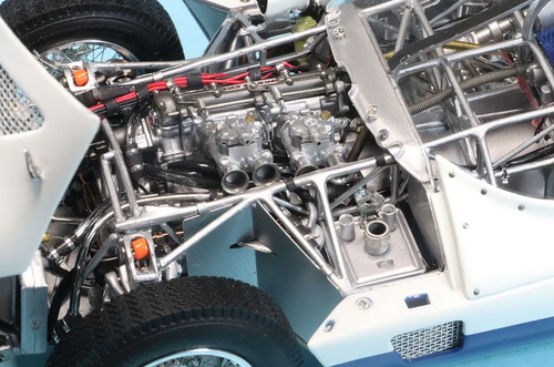 CMC 1/18 Maserati Tipo 61 Birdcage SCCA Continental Divide 1960 No. 66 Winner - Picture 10 of 15