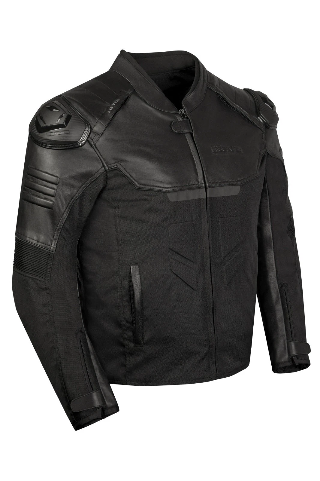 Premium Men's Black leather Textile Motorcycle Biker Reflective CE Armor Jacket
Opens in a new windo