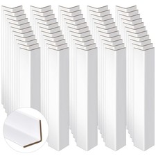 100 Pcs 1.89" x 1.89" x 12" Cardboard Edge Corner Protectors for Packing Whit...
