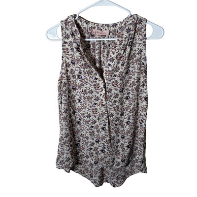 Philosophy Tank Top Women's XS V-Neck Sleeveless Lightweight Casual Shirt