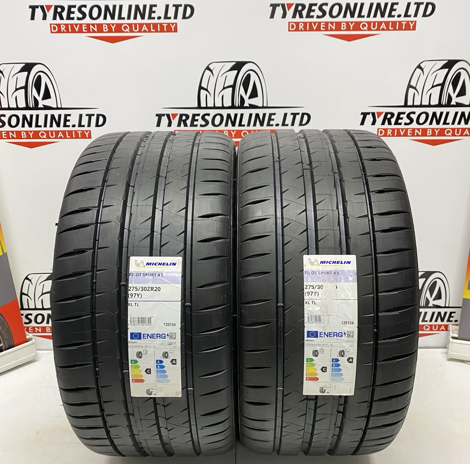 2 X 275 30 20 MICHELIN PILOT SPORT 4S 97Y XL TL 275/30R20 BRAND NEW TYRES
