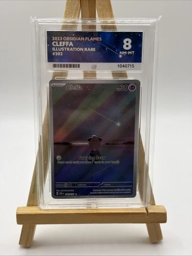 Pokémon Obsidian Flames Cleffa Illustration Rare Card 202/197 Ace 8