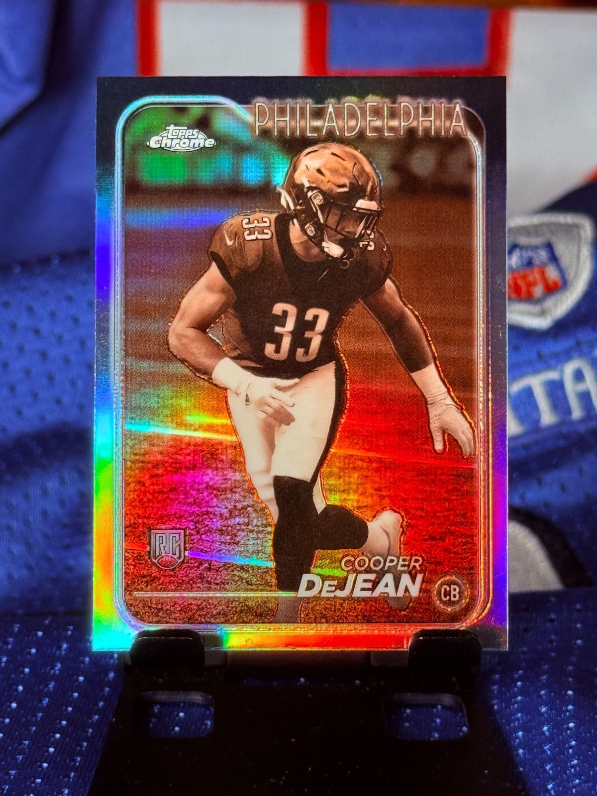 2024 Topps Chrome - Rookies Cooper DeJean #232 Sepia Refractor (RC)