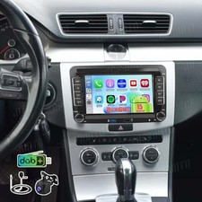 DAB+ Für VW Passat B6 B7 CC Magotan 2010-2015 Carplay GPS Android 15 Autoradio