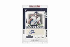2021 Caleb Farley Rookie Ticket Auto!!