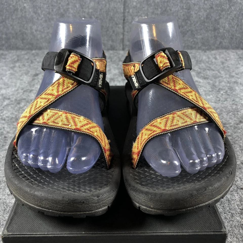 Teva Sandals Women's Size 6 Black Orange Outdoor Hiking Sport Adjustable Trail - Image 4 of 4