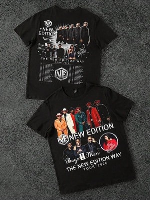 The New Edition Way Tour 2026 T-Shirt ALL SIZE S - 5XL
