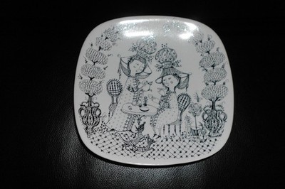Björn Wiinblad Teller, Tea for two 100 Jahre Rosenthal