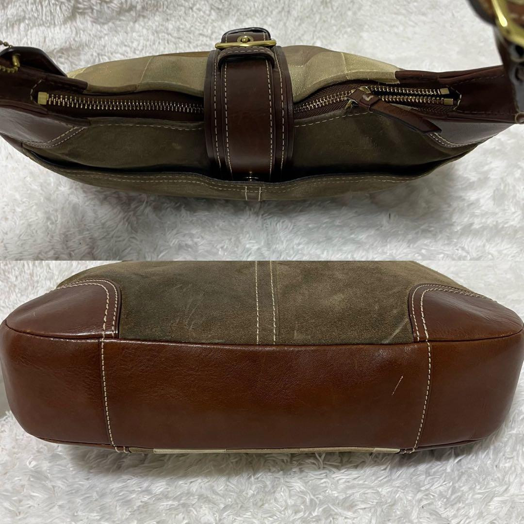 COACH Hampton Mosaic Patchwork Hobo Shoulder Bag … - image 4