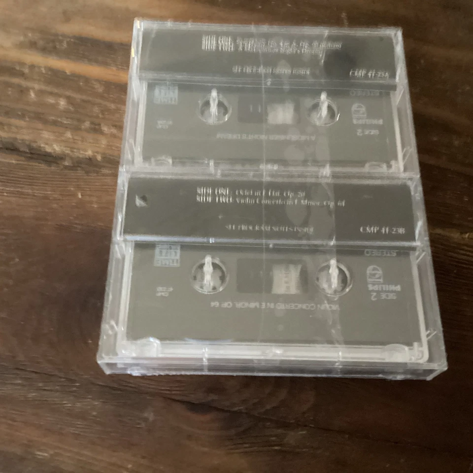 Great Composers, Time life Music MENDELSSOHN  Twin Cassette Sealed Free UK Post - Image 3 of 3