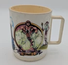 Vintage 1983 HE-MAN Masters of the Universe Skeletor Teela Castle Greyskull MUG