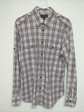 Express Long Sleeve Button Up Shirt Men s Large