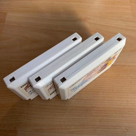 Final Fantasy 1 2 3 Famicom Game Set Japan NES Tested Working Square