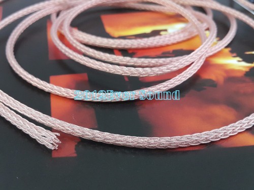8N OCC Copper 16core Wire Diy RCA Aux Audio earphone Cable