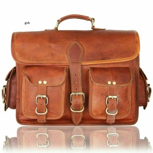 one side leather bag