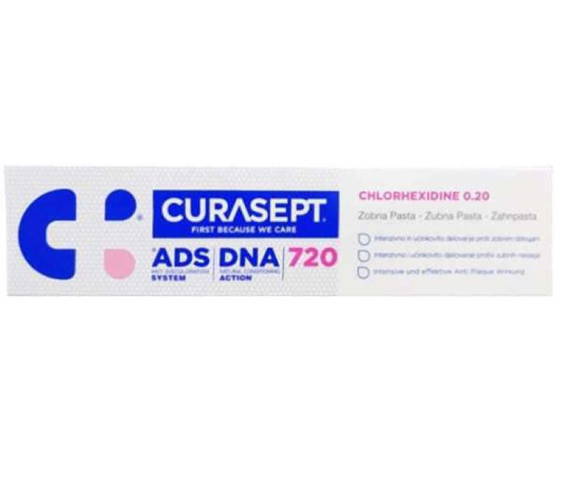 CURASEPT ADS 705 (0.05% CHX + 0.05% F, 75 ml) - Toothpaste | SolidBlanc