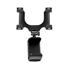 Adjustable Car Phone 360 Rotating Rearview Mirror Mobile Holder for Car