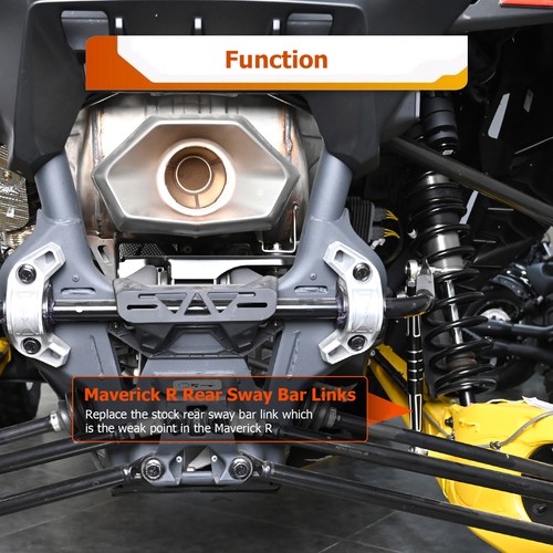 WEISEN For 2024-2025 Can Am Maverick R/R Max Rear Aluminum Sway Bar Links - Bild 3 von 8