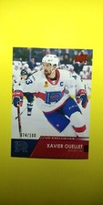 2021-22 Upper Deck AHL Exclusives 74/100 Xavier Ouellet #81 Montreal Laval HABS