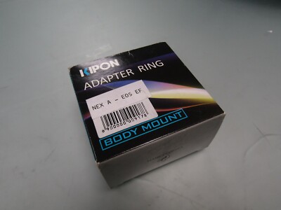 Adattatore Kipon EOS-NEX A - Obiettivi Canon EOS Su Sony NEX (E-Mount) Con Apertura