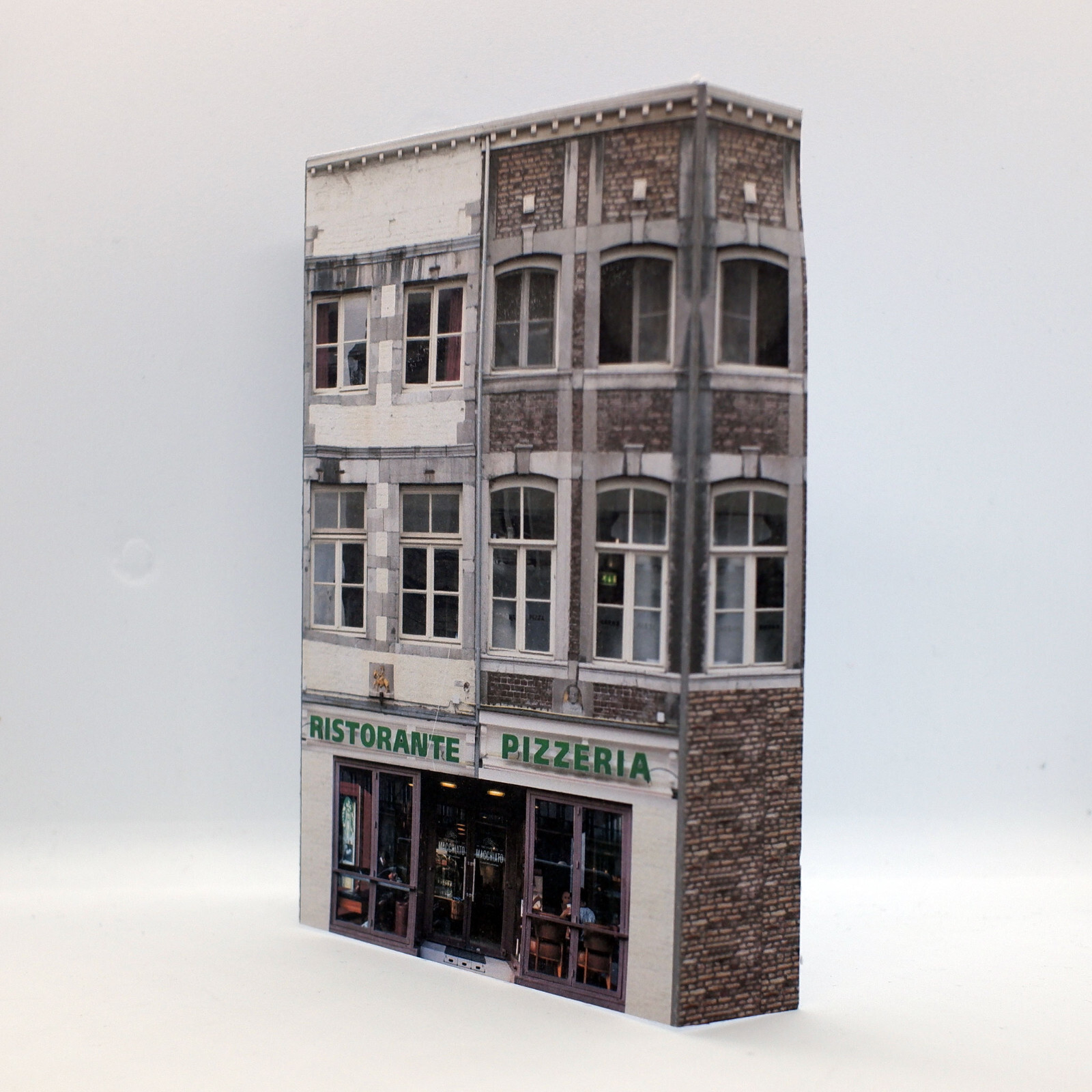 Card N Gauge Model Building Low Relief for 1/148 N Scale Model Railways LRC50