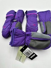 Head Girls Ski Insulated Mitten gloves bright purple XS 3X - NOB