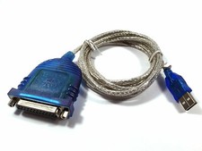 cavo adattatore USB 2.0 maschio a 25 PIN DB25 stampante porta parallela