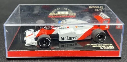 Minichamps 1/43 - Mclaren TAG MP4/2C British GP 1986 K. Rosberg 530864302 - Image 3 of 4